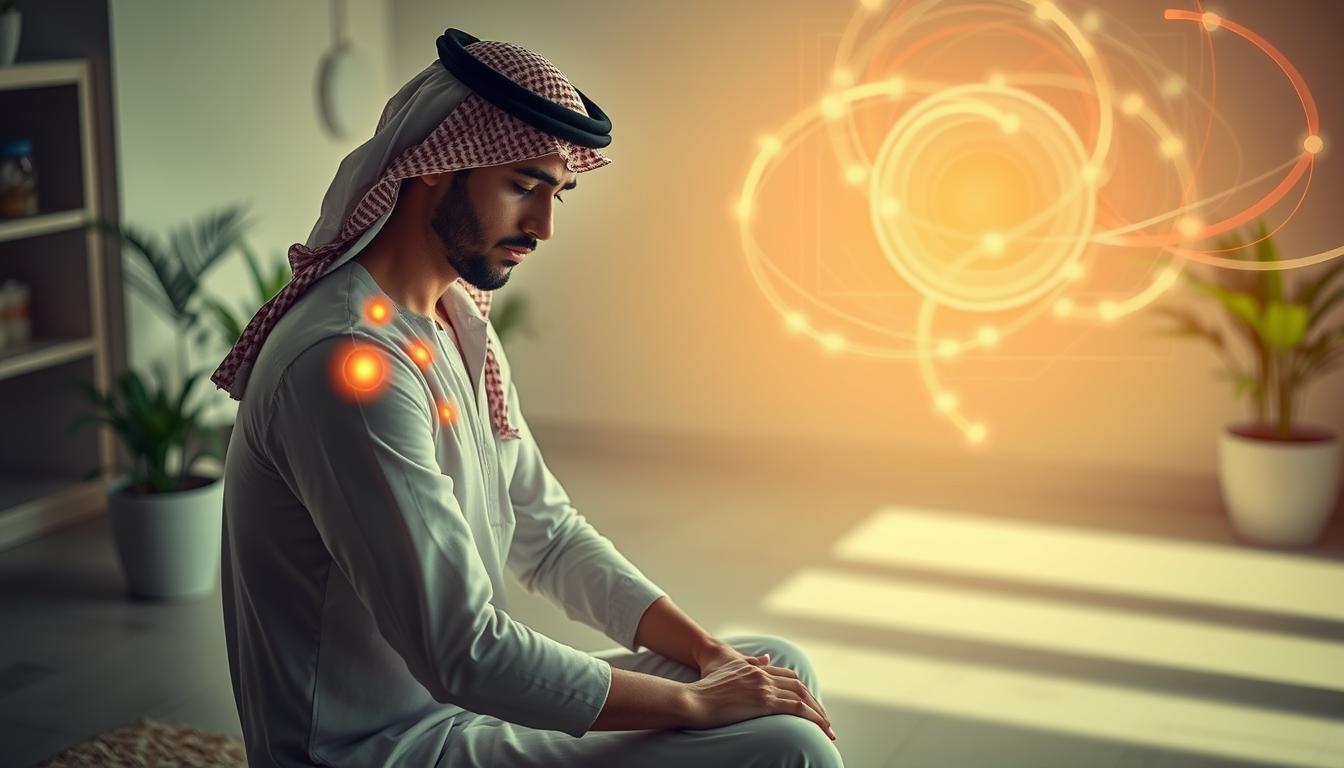 التوتر النفسي والجسد، الطاقة الحيوية، تأثير الأفكار على الصحة، الحيوية والنشاط.